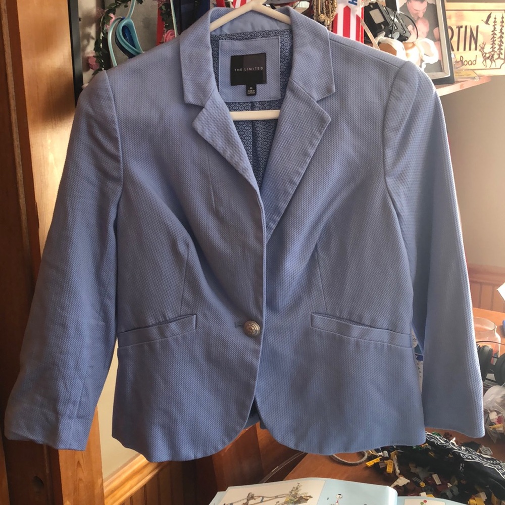 Light blue blazer
